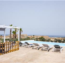3 bedroom villa with pool & sea views, Cornino, sleeps 6-7